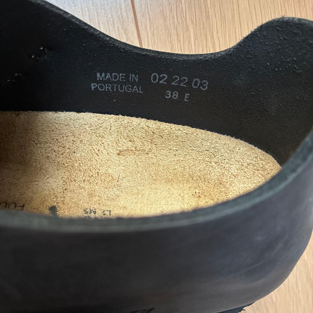 BIRKENSTOCK LONDON ロンドン オイルレザーブラック 38