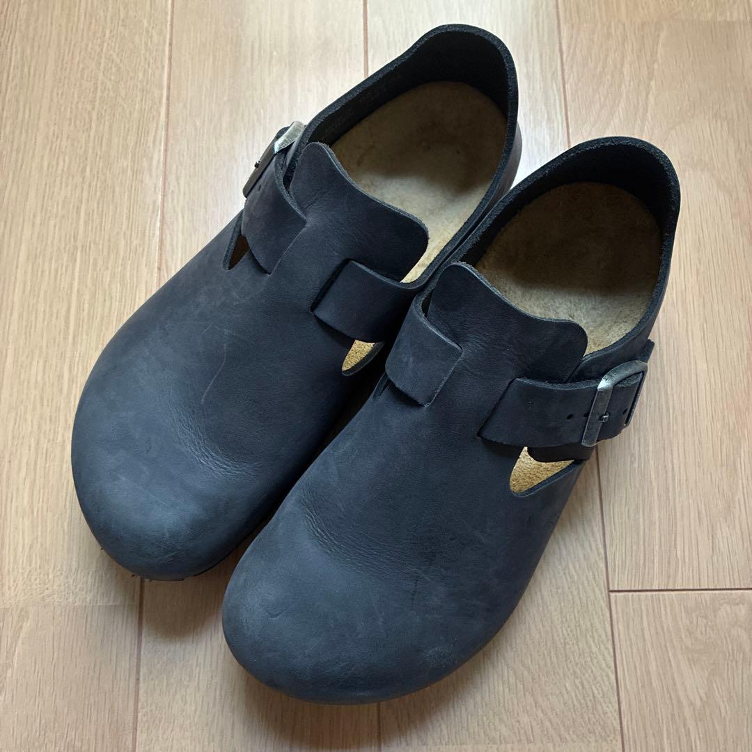 BIRKENSTOCK LONDON ロンドン オイルレザーブラック 38