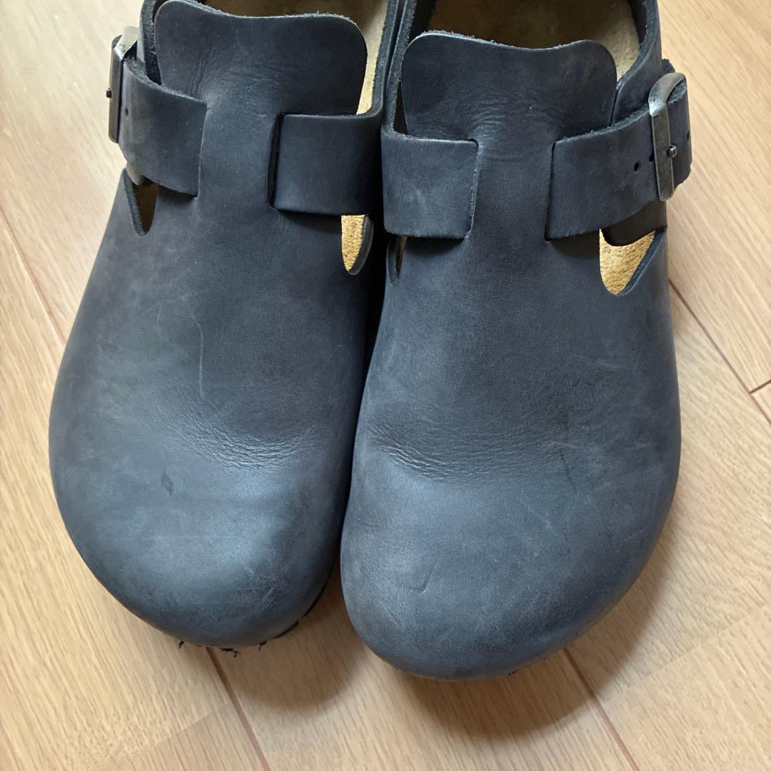 BIRKENSTOCK LONDON ロンドン オイルレザーブラック 38