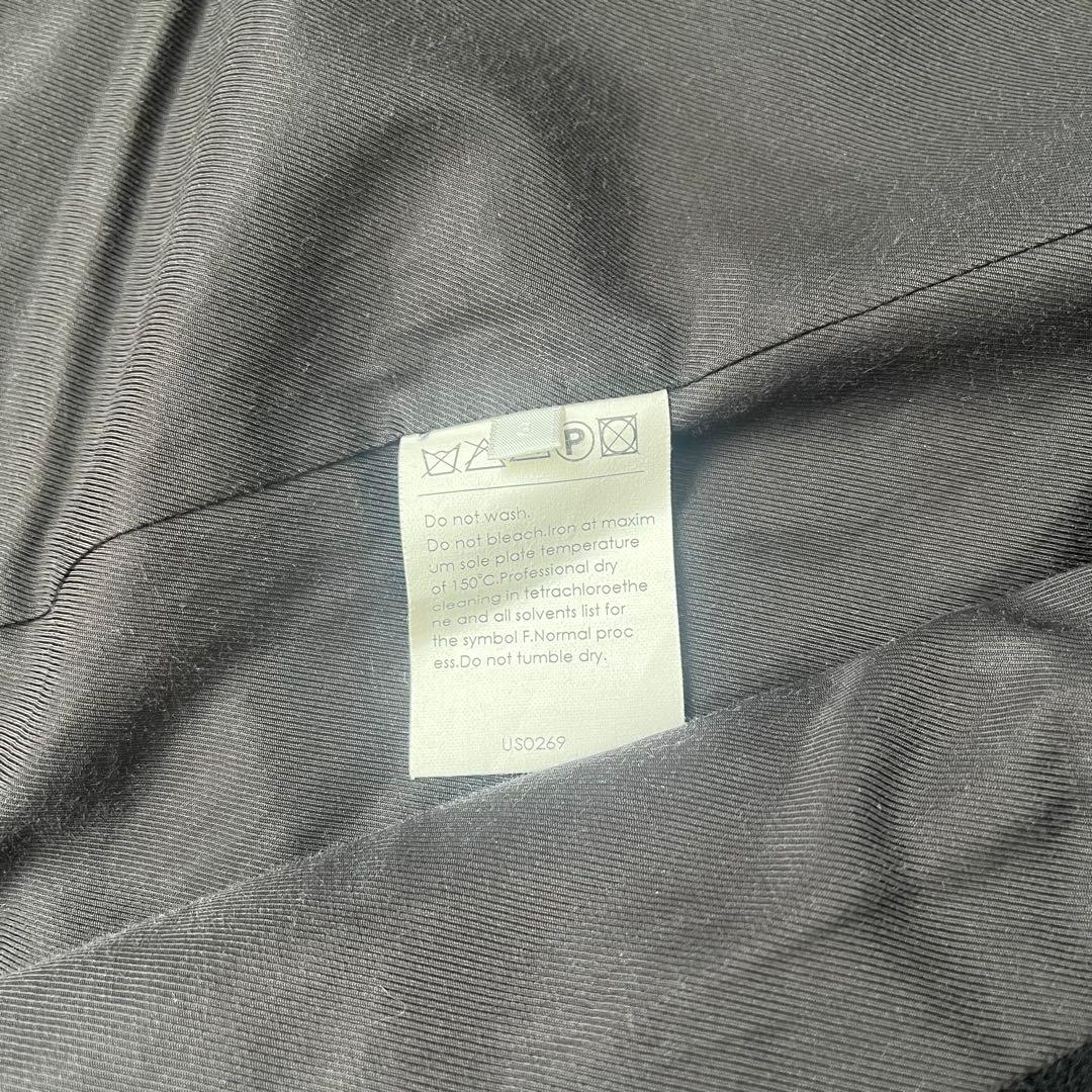 UNUSED アンユーズド ウールメルトン ピーコート ブラック Pコート 3