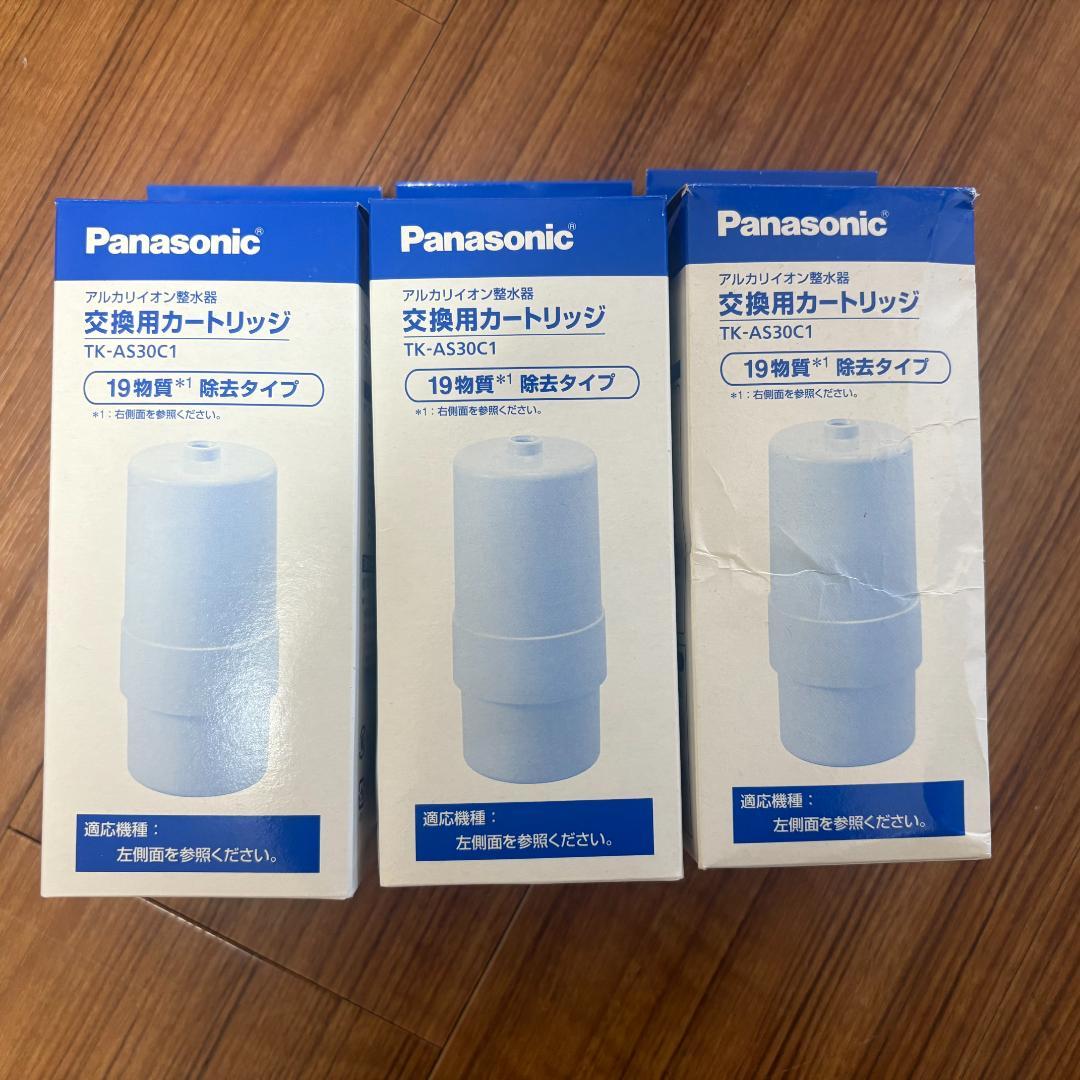 Panasonic 浄水器カートリッジ TK-AS30C1 3個セット