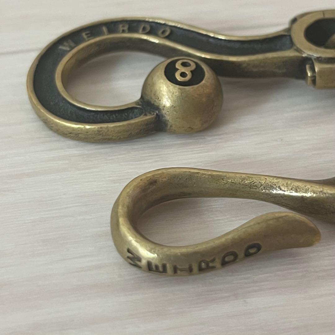 WEIRDO ウィアード 8 BALL CUT ウォレットチェーン ルード 男性