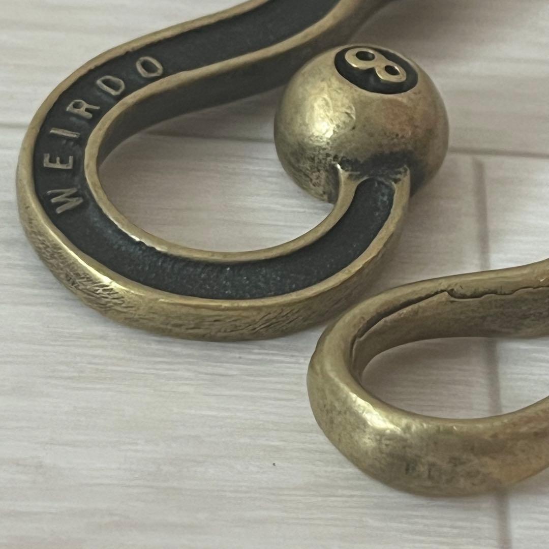 WEIRDO ウィアード 8 BALL CUT ウォレットチェーン ルード 男性