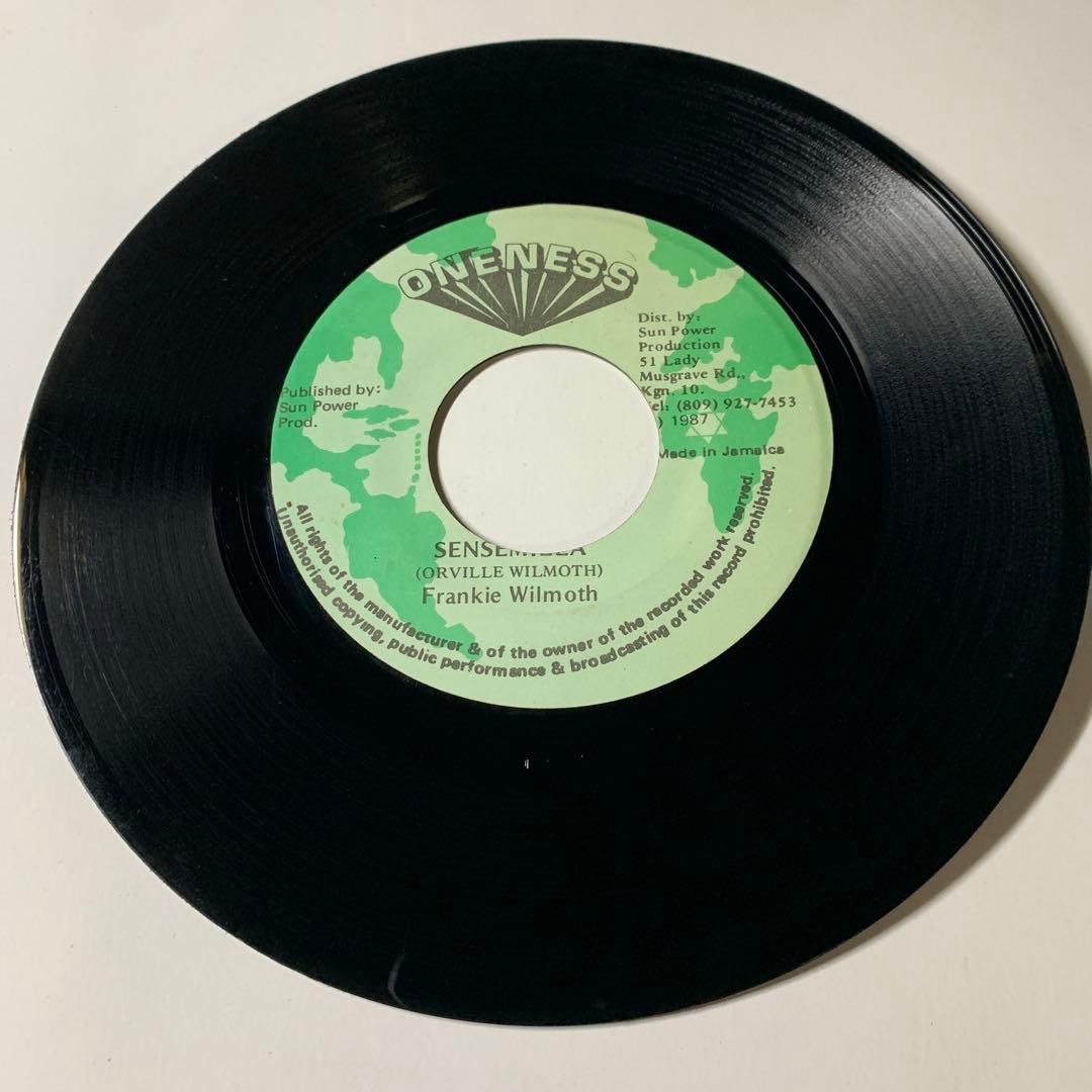 5439 FRANKIE WILMOTT SENSEMILLA レゲエ レコード