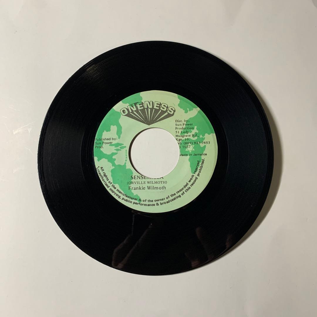 5439 FRANKIE WILMOTT SENSEMILLA レゲエ レコード