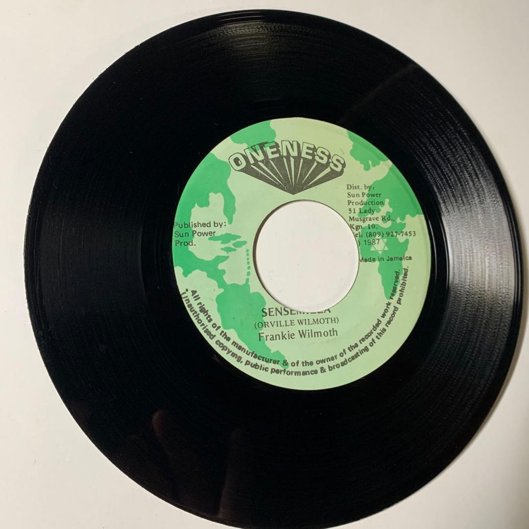 5439 FRANKIE WILMOTT SENSEMILLA レゲエ レコード