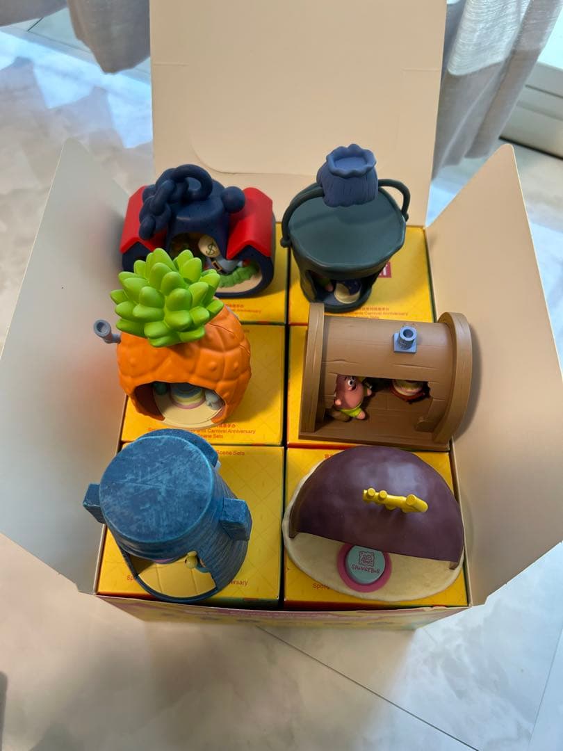 POPMART スポンジボブ 25周年フィギュア ノーマルコンプリートセット