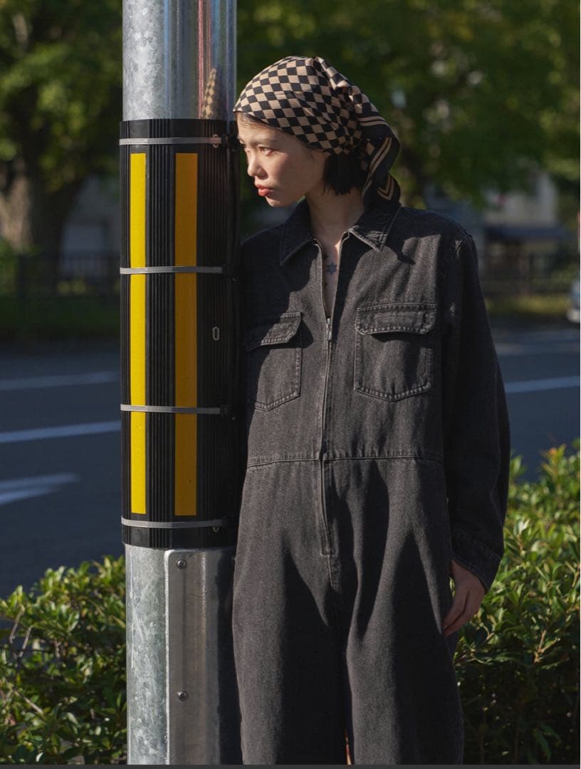 値下げ❣️ollkyotoJane Black Denim Jumpsuit