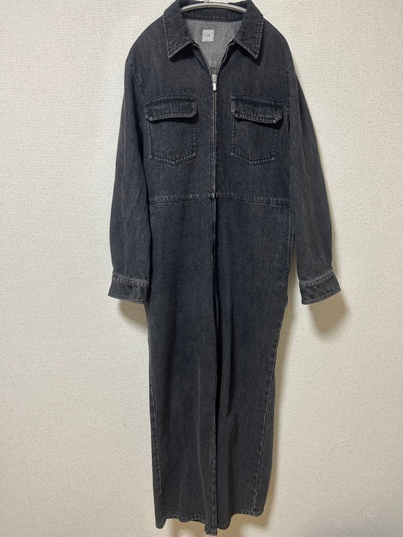 値下げ❣️ollkyotoJane Black Denim Jumpsuit