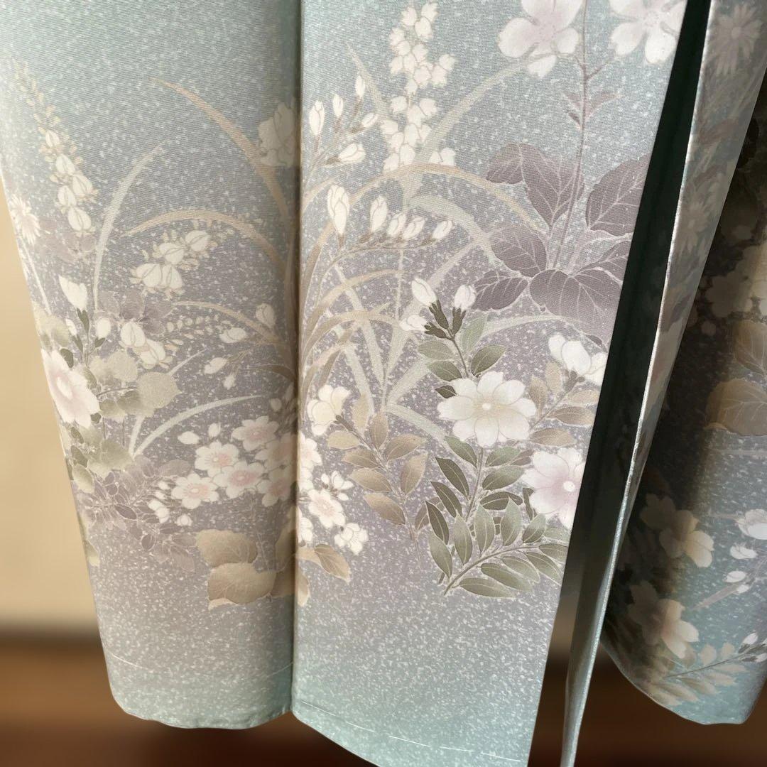 訪問着　未使用　躾つき