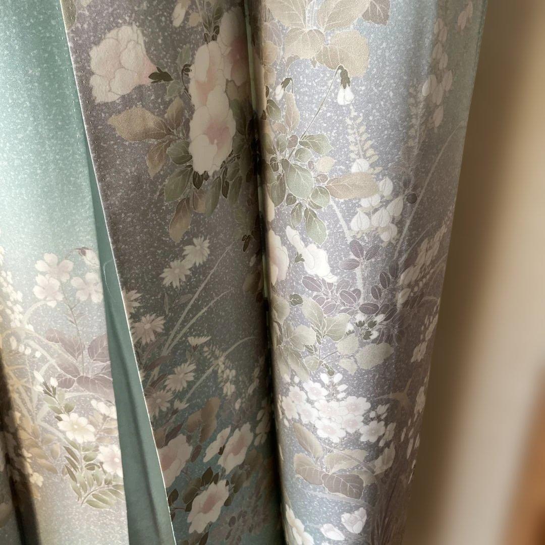 訪問着　未使用　躾つき