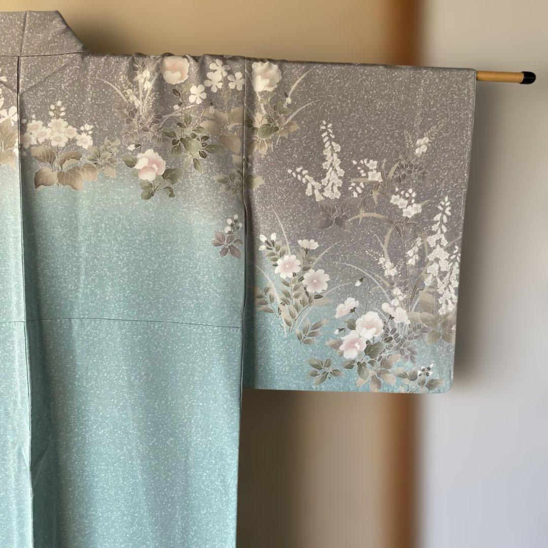 訪問着　未使用　躾つき