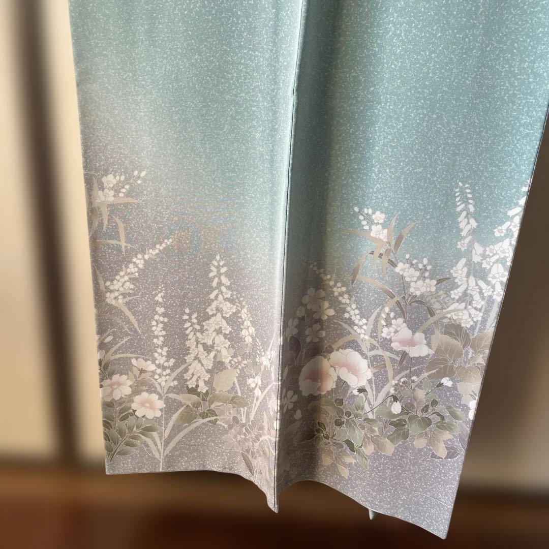 訪問着　未使用　躾つき