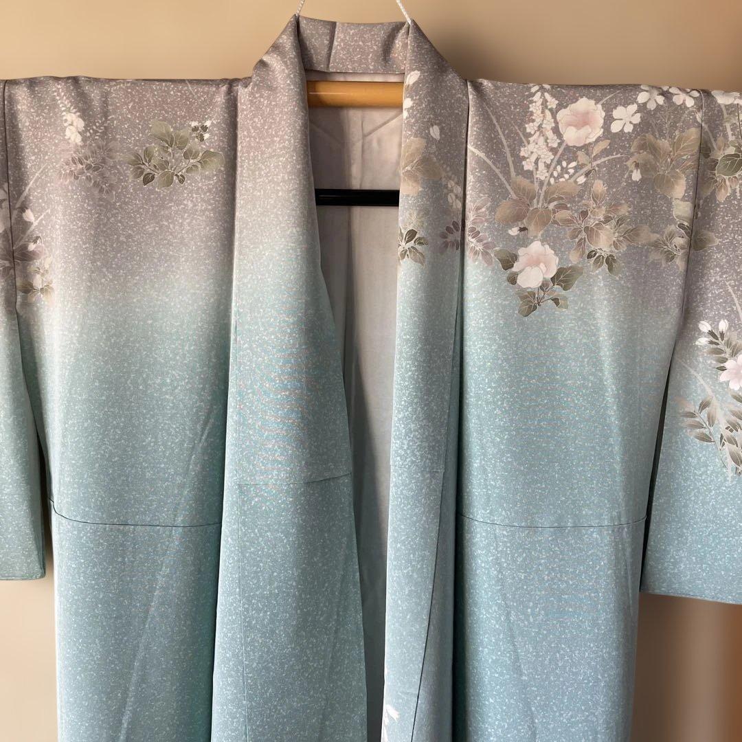 訪問着　未使用　躾つき