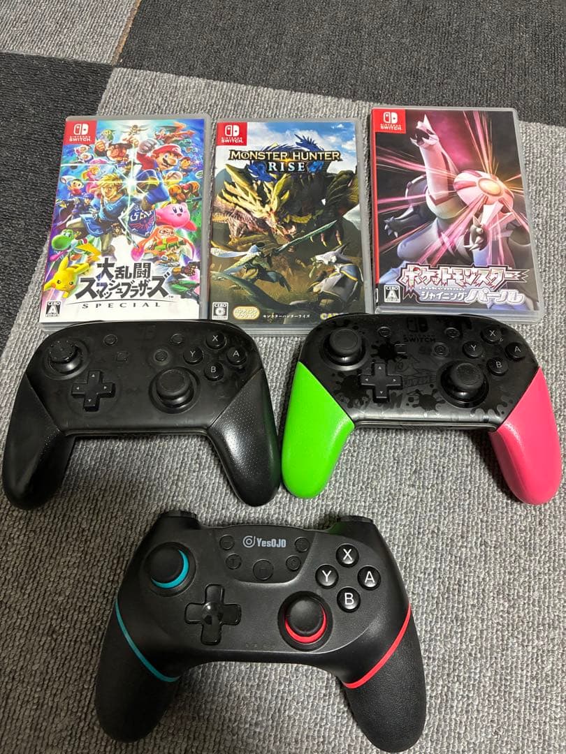 Nintendo Switch 本体 + ゲームソフト + コントローラー