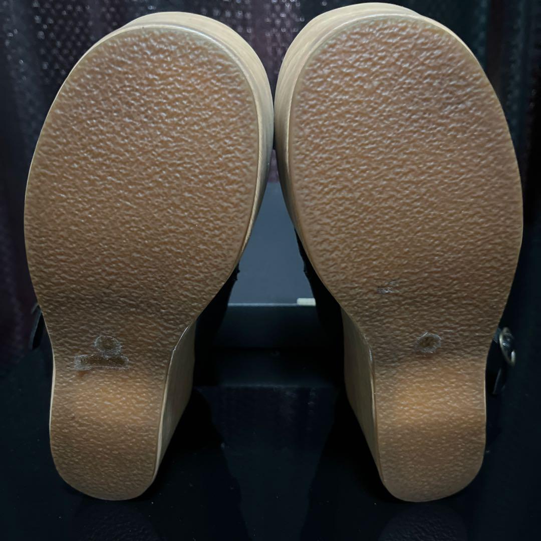 木底風リボンシューズ