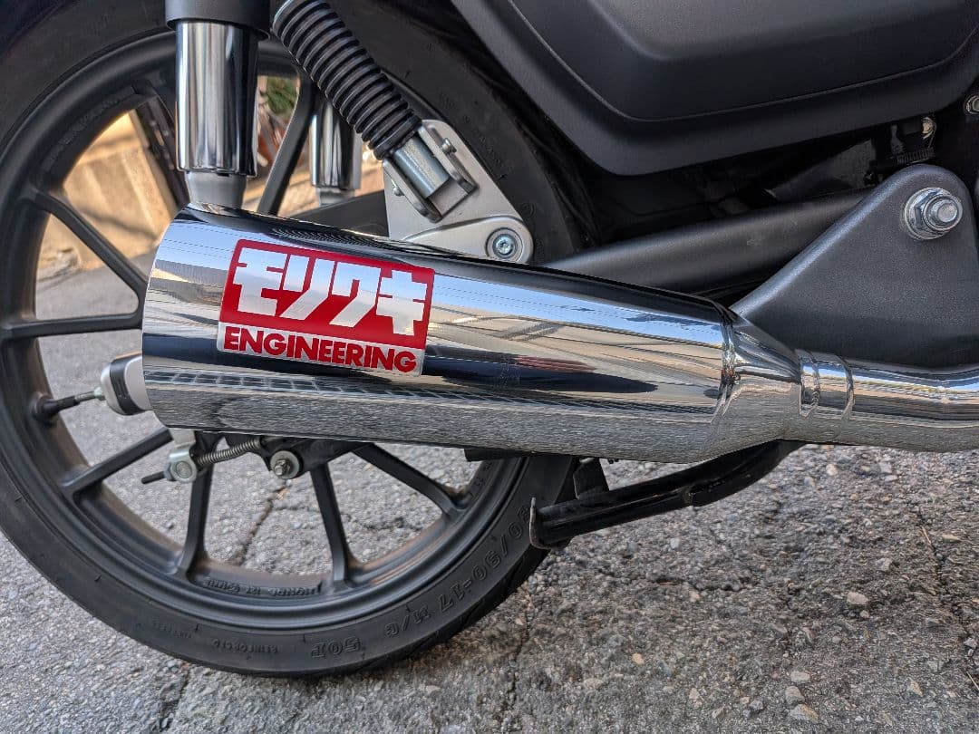 スーパーカブ C125 モリワキメガホン JA58 JA71用　美品