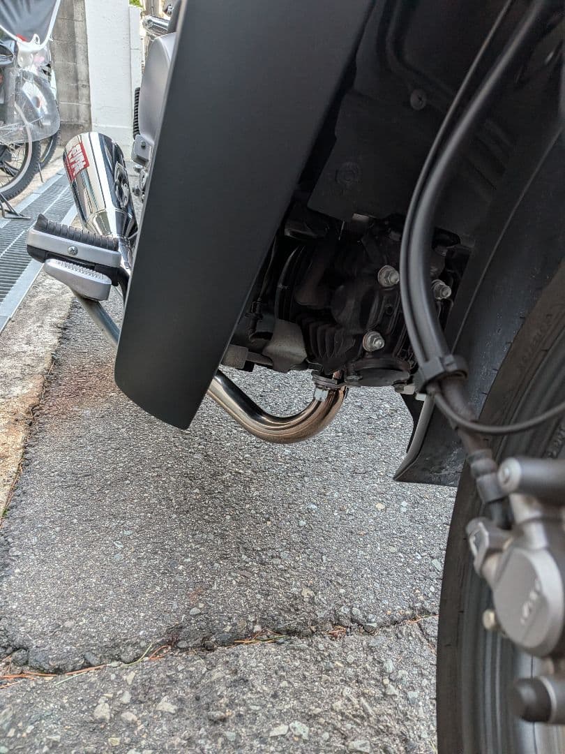 スーパーカブ C125 モリワキメガホン JA58 JA71用　美品