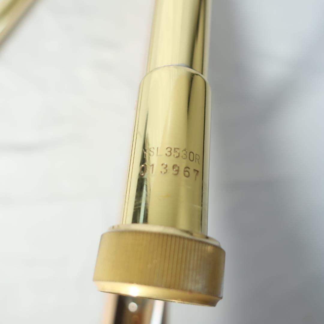 美品 YAMAHA YSL3530R 赤ベル テナートロンボーン ハードケース付