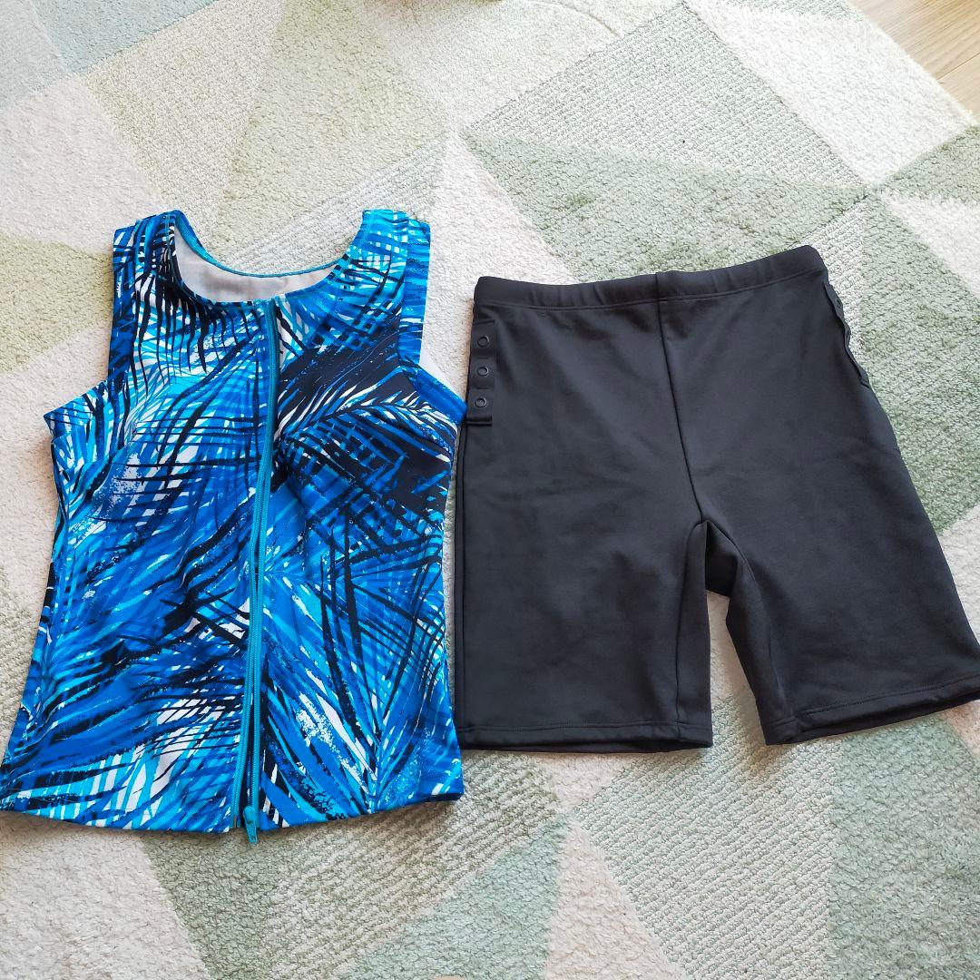 新品タグ付き！ワコール　水着　9M　セパレート　スイムウェア　全面シェイプ