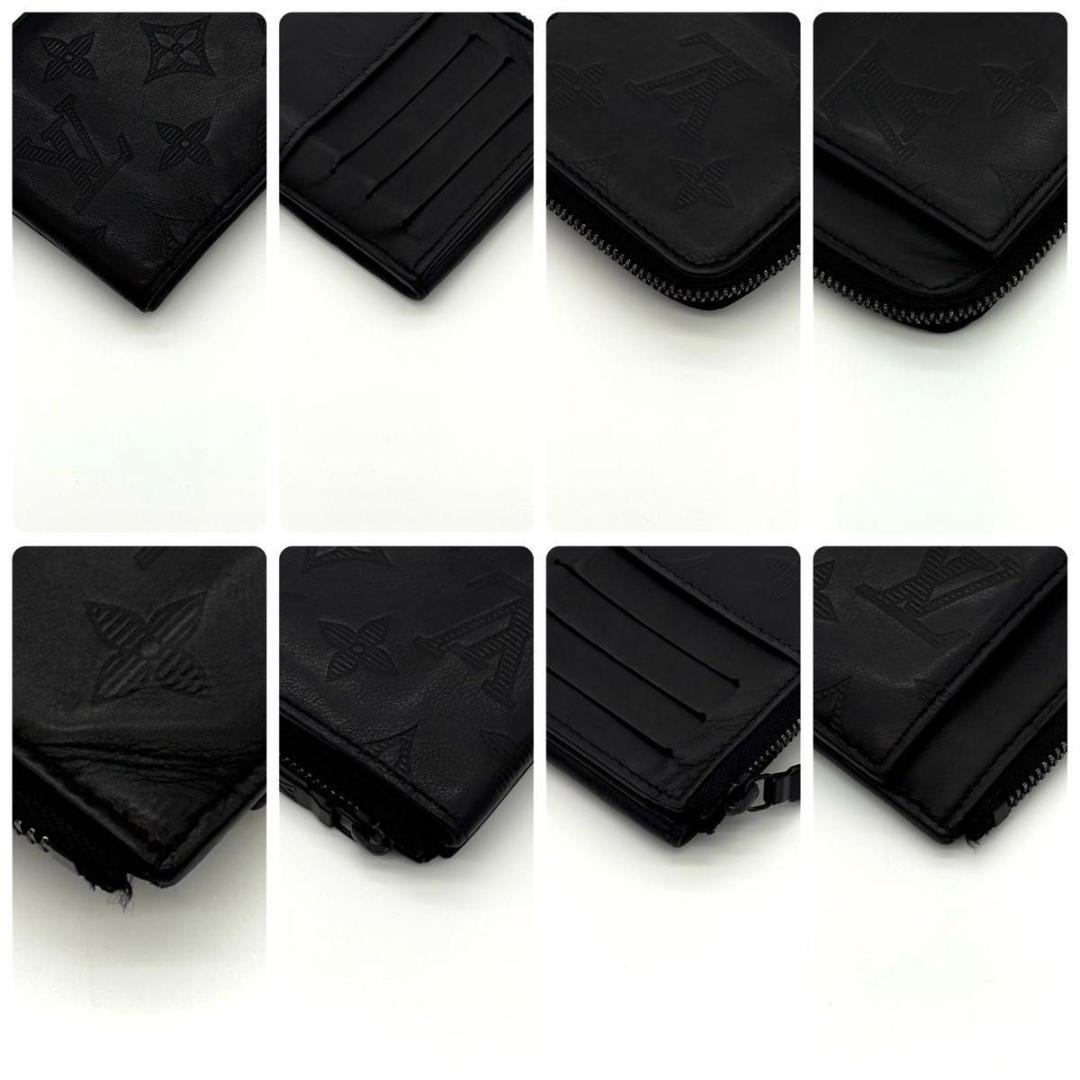 ルイヴィトン モノグラム シャドウ ハイブリッド ウォレット 黒 2241