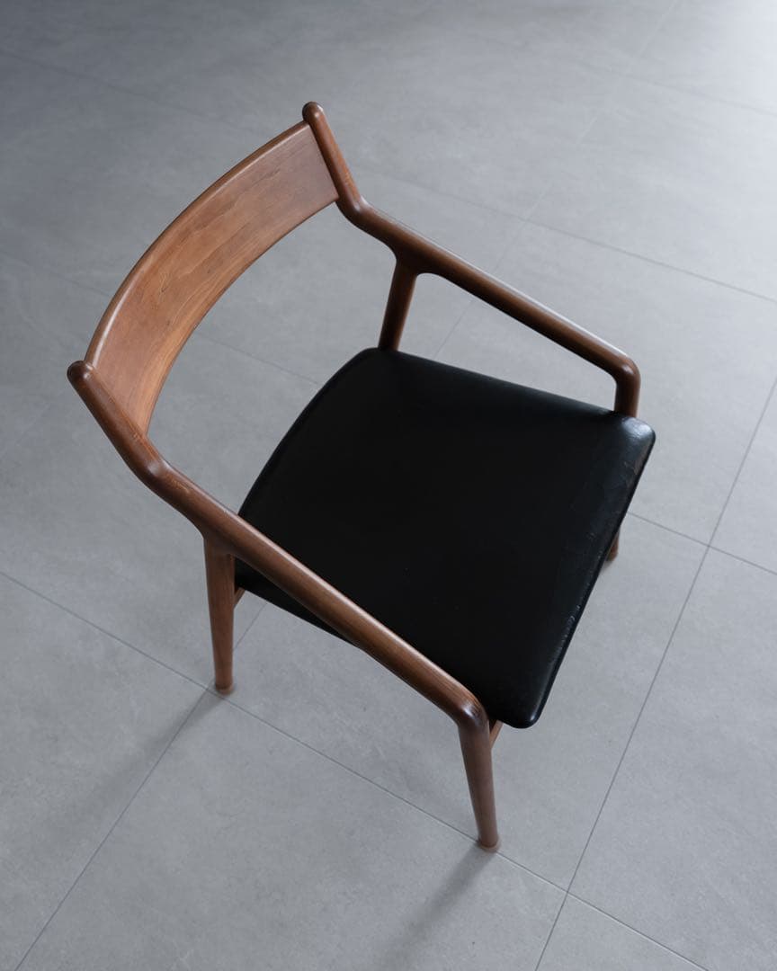 送料込　宮崎椅子製作所 pepe side chair 背無垢 ダイニングチェア