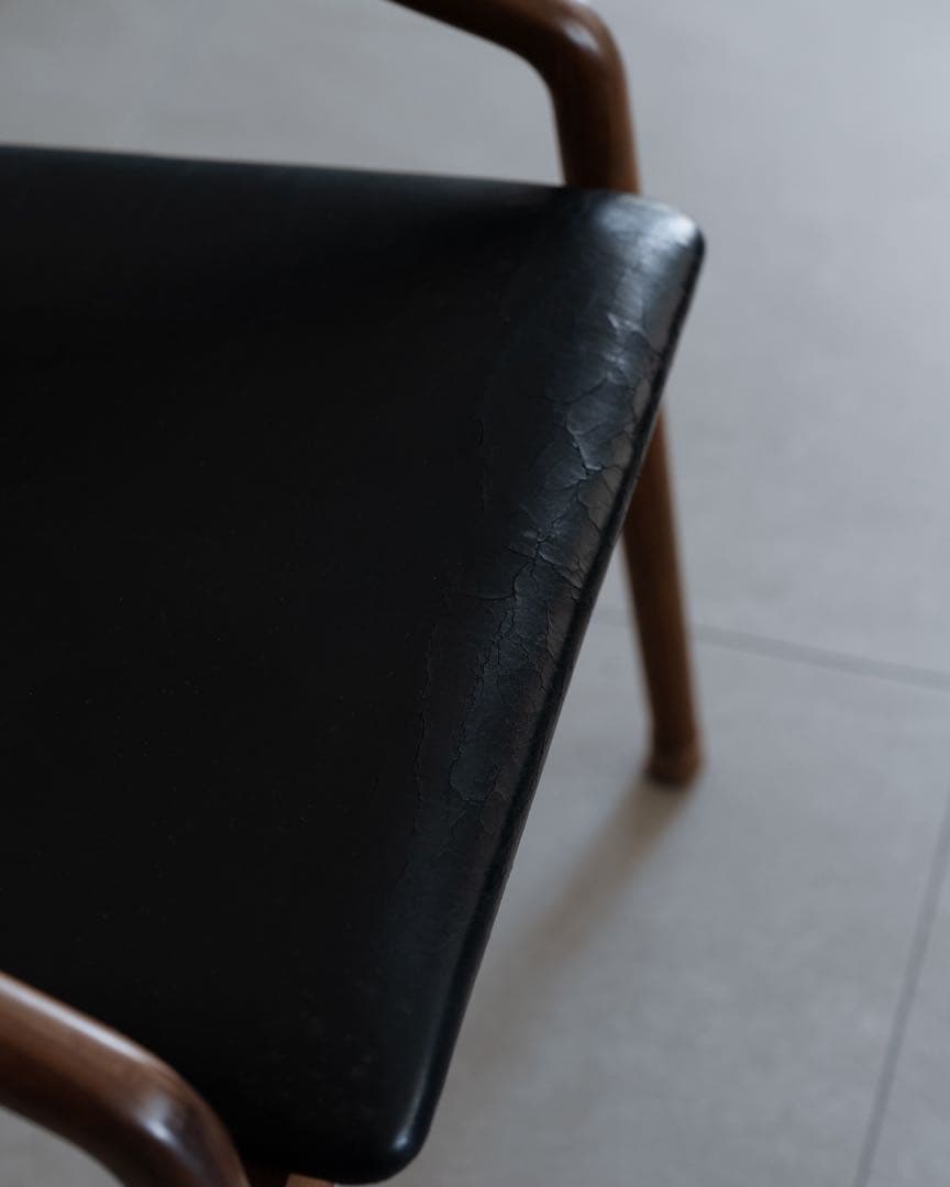 送料込　宮崎椅子製作所 pepe side chair 背無垢 ダイニングチェア