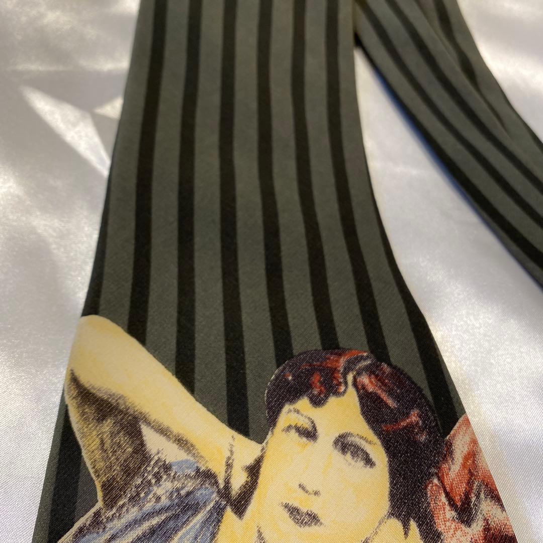 希少傑作Jean Paul GAULTIER ゴルチェ　アーカイブシルクネクタイ