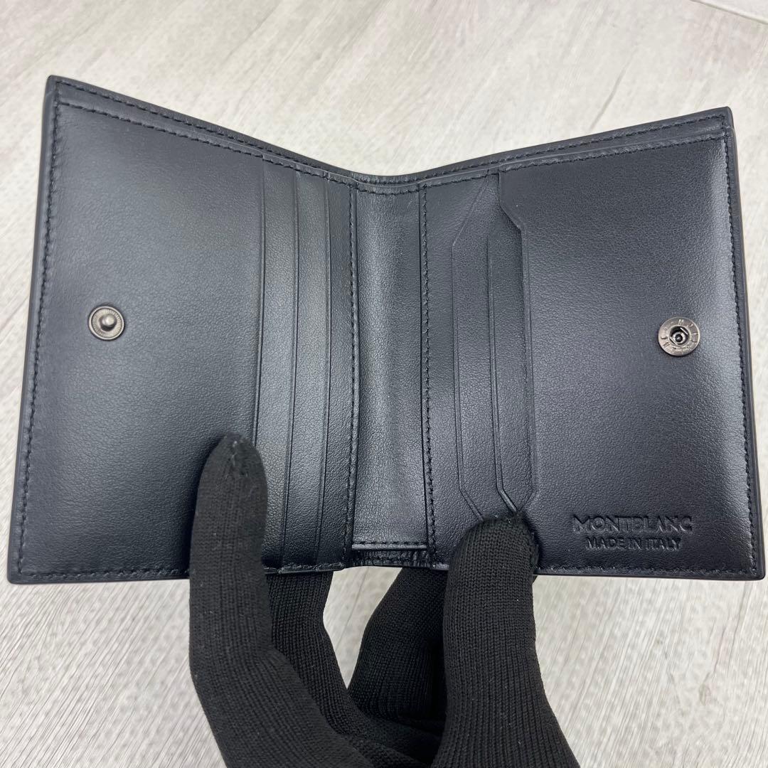 未使用級✨ MONTBLANC モンブラン 折り財布 エクストリーム グリーン