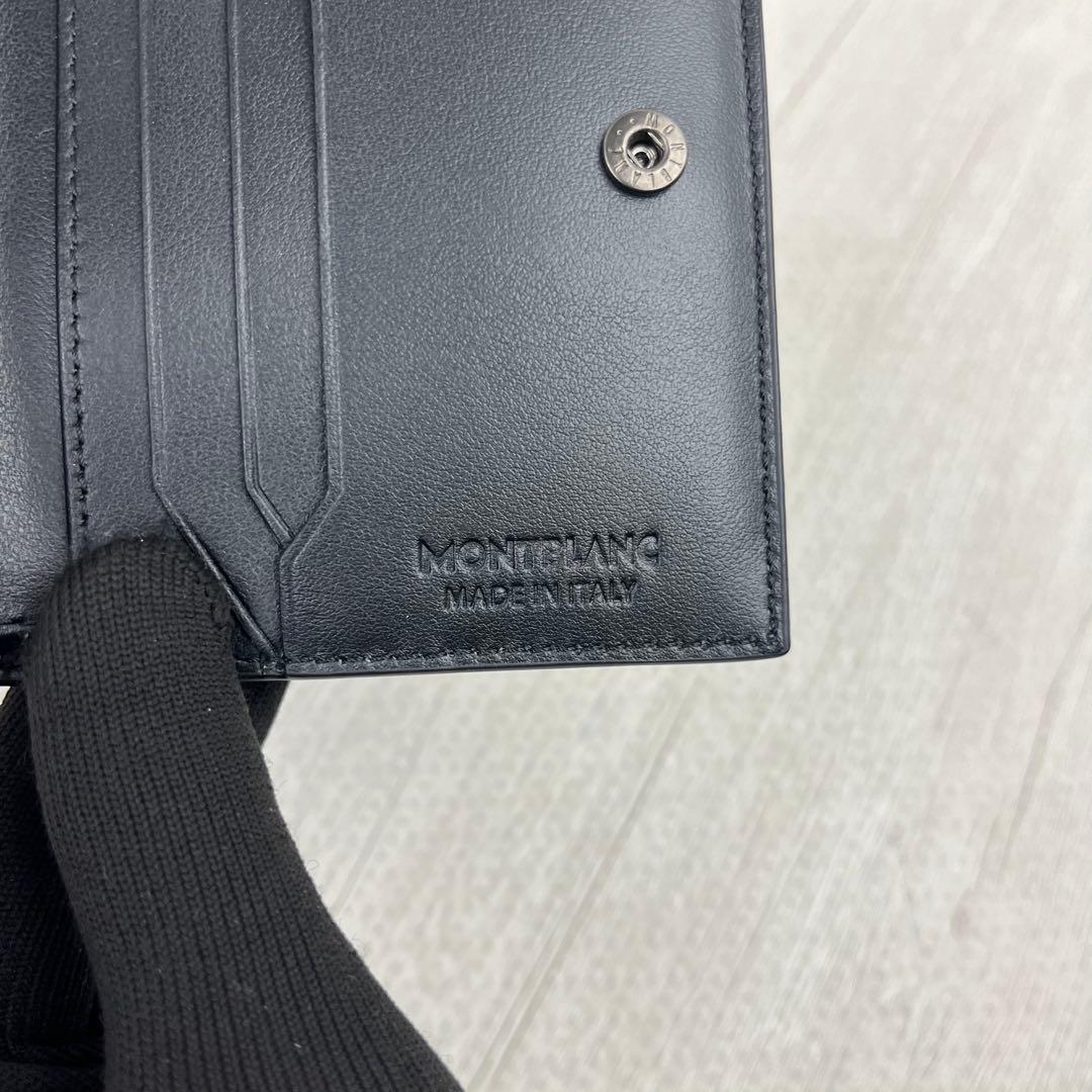 未使用級✨ MONTBLANC モンブラン 折り財布 エクストリーム グリーン