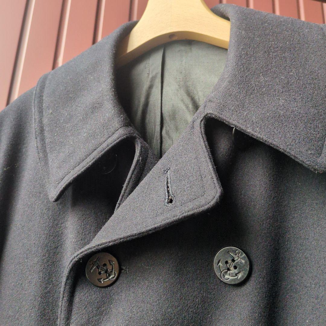 US.NAVY Pコート　40年代　極美品NAVAL CLOTHING10ボタン