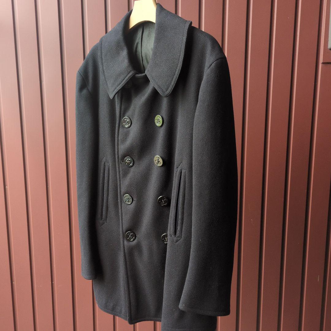 US.NAVY Pコート　40年代　極美品NAVAL CLOTHING10ボタン