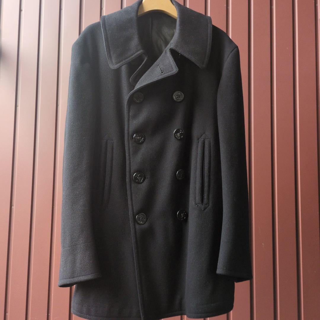 US.NAVY Pコート　40年代　極美品NAVAL CLOTHING10ボタン
