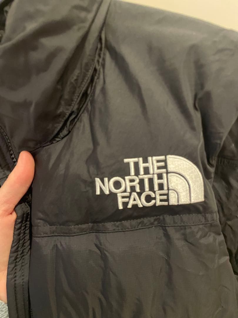 THE NORTH FACE ヌプシ　ブラック ダウンベスト M