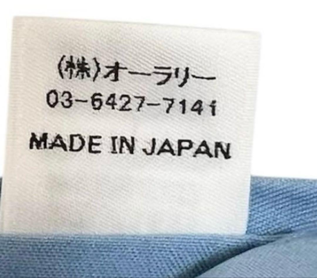 小物 AURALEE 24AW WASHED FINX TWILL TIE