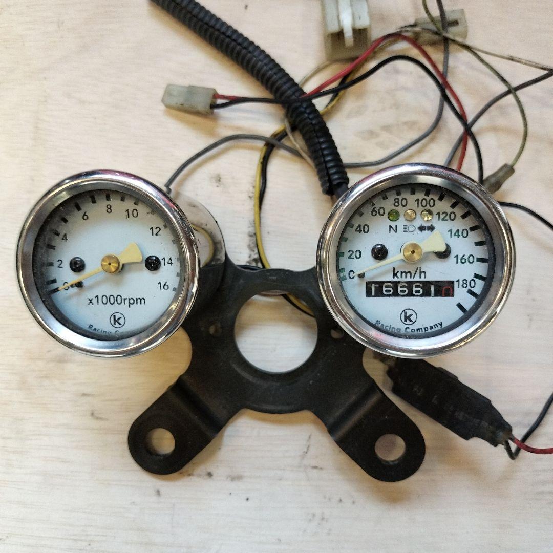 モンキー エイプ等 キタコ ミニミニメーター 中古品