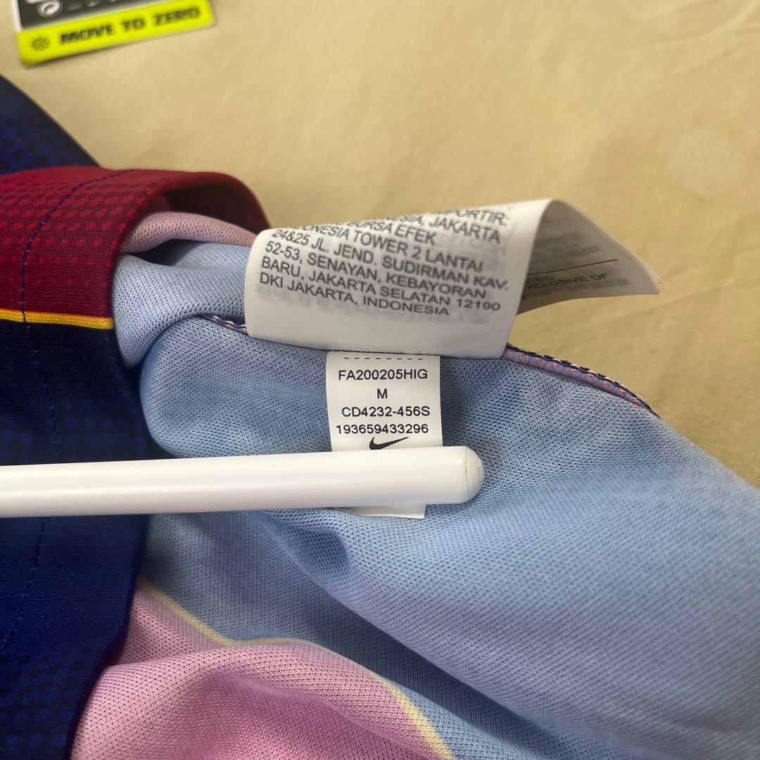 【正規品】FCバルセロナ 20/21 ユニフォーム ホーム 半袖 Mサイズ