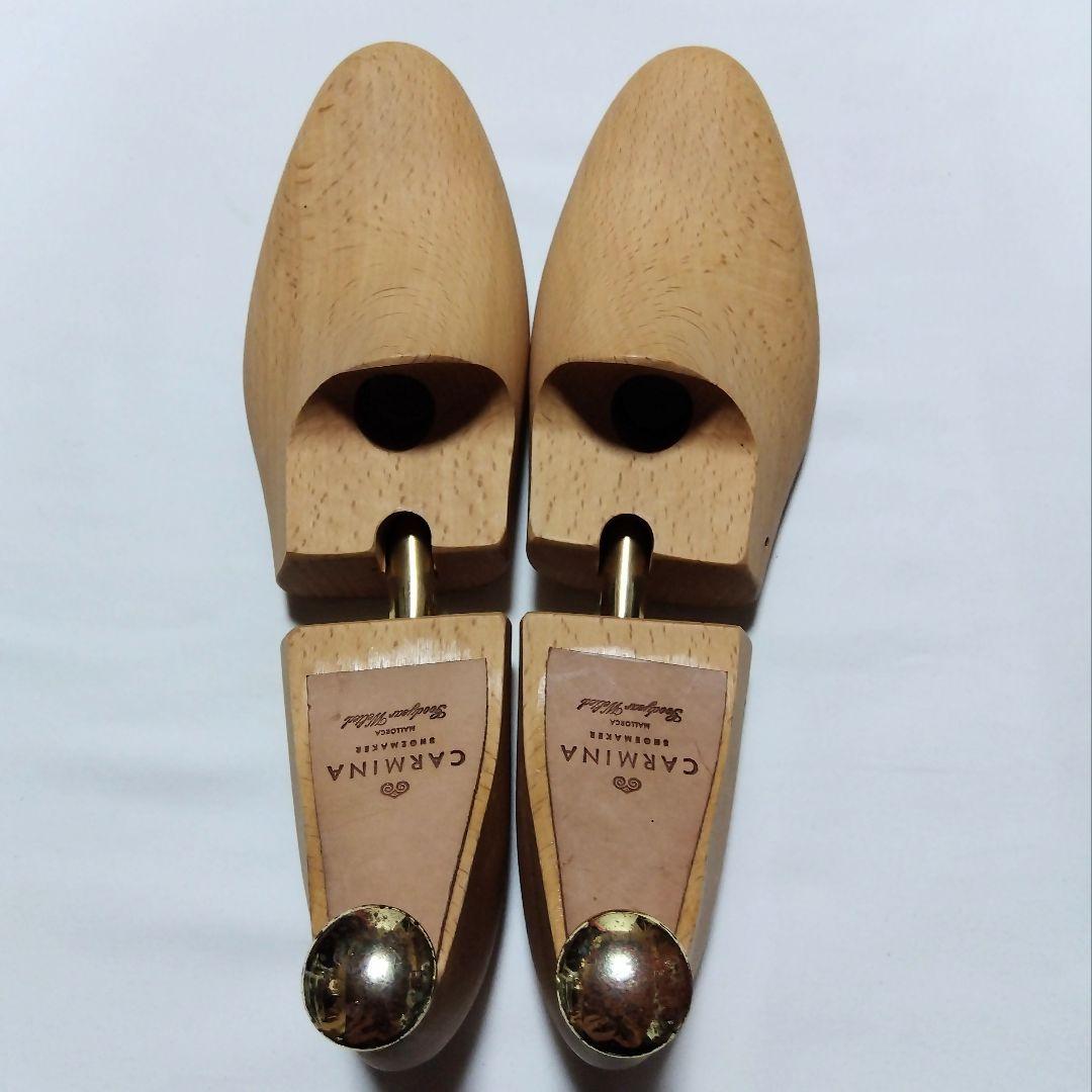 「美品」「サイズ UK6」CARMINA カルミーナ 純正シューツリー キーパー