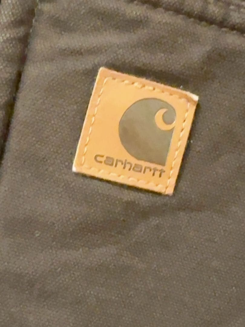Carhartt V33 シェルパフリース裏地 ダックキャンバスワークベスト