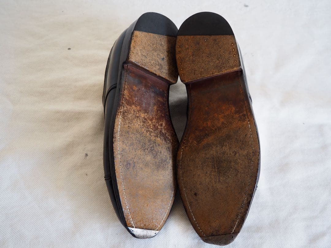 靴 J.M Weston 755 Classic Derby Cap toe