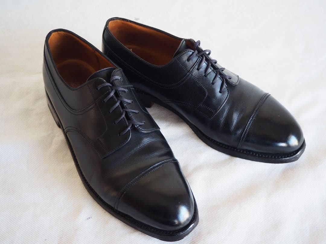 靴 J.M Weston 755 Classic Derby Cap toe