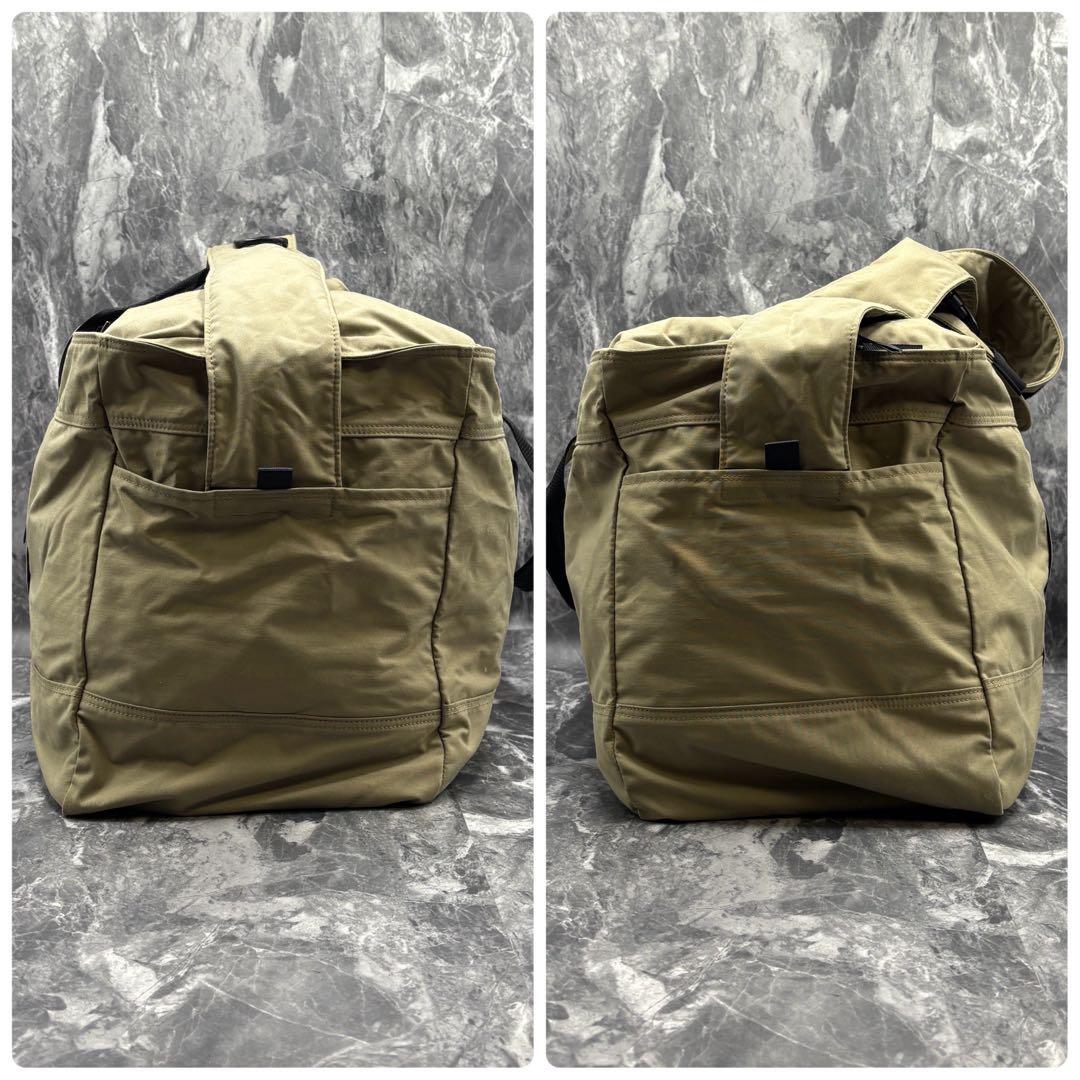 美品■PORTER ボストンバッグ　旅行カバン　カーキ　大容量　2WAY