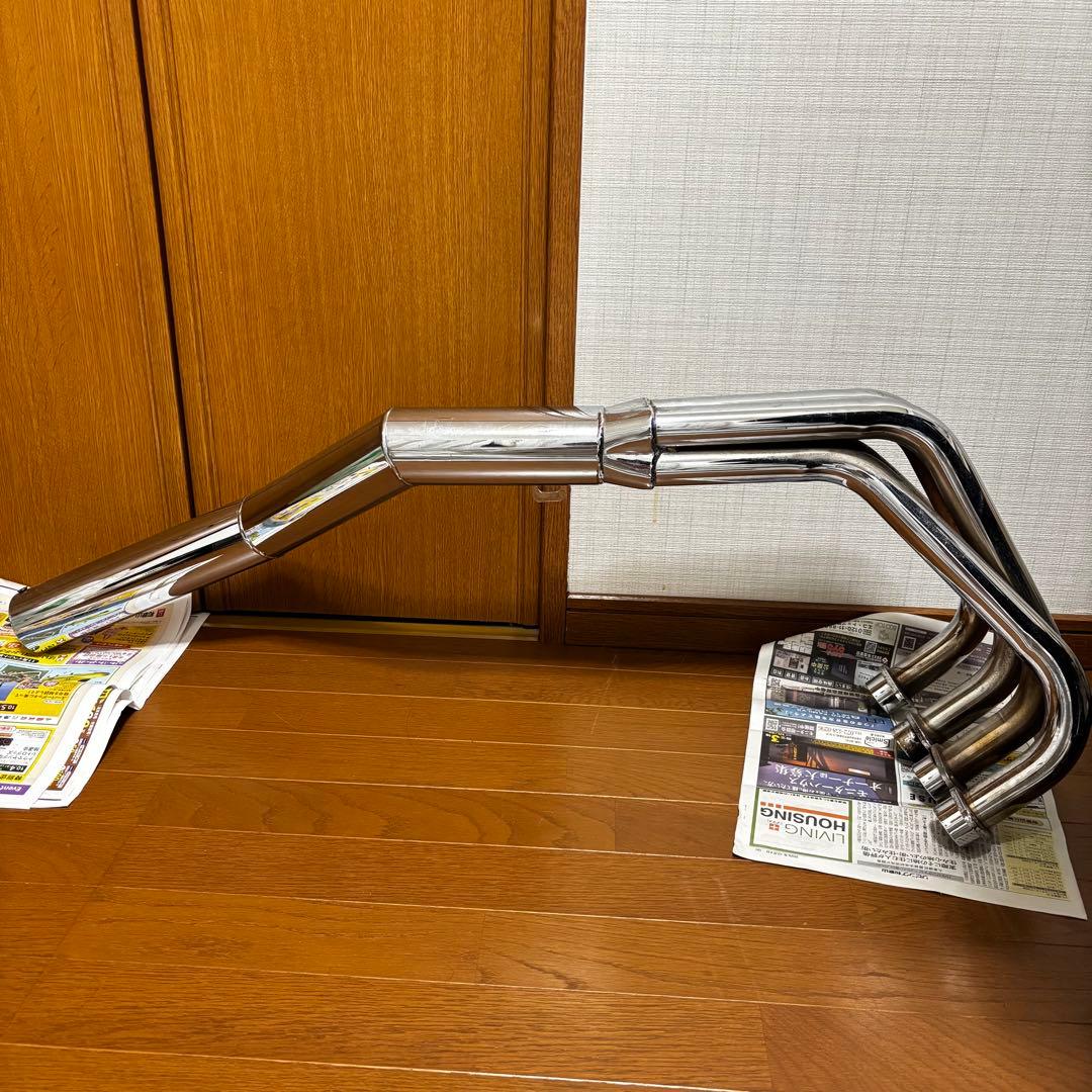 美品✨HONDA HORNET ホーネット メッキ ショート菅