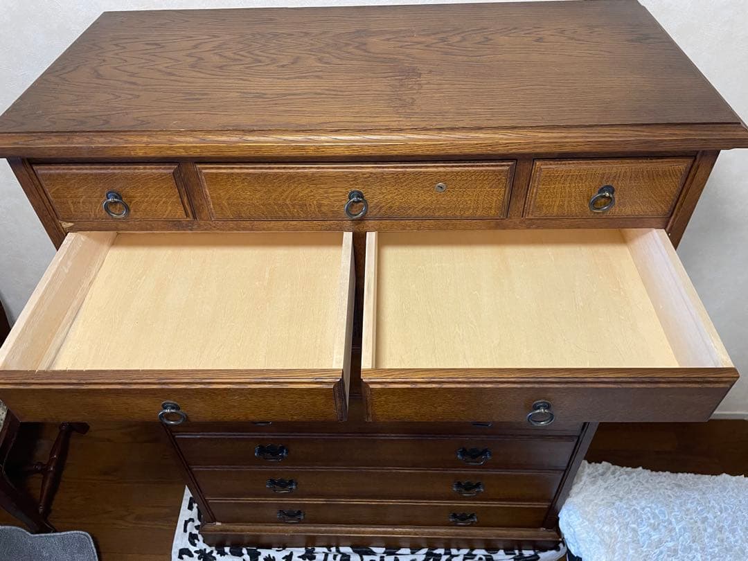 アンティーク 木製 西洋家具 収納 引き出し キャビネット