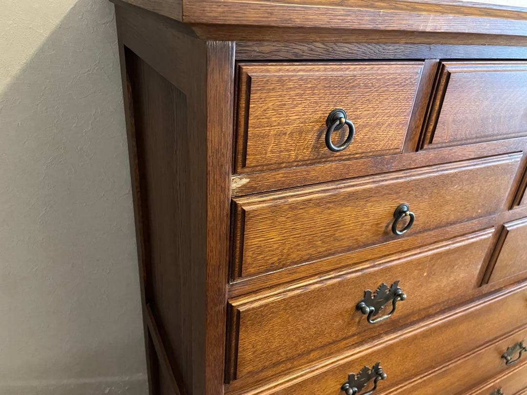 アンティーク 木製 西洋家具 収納 引き出し キャビネット