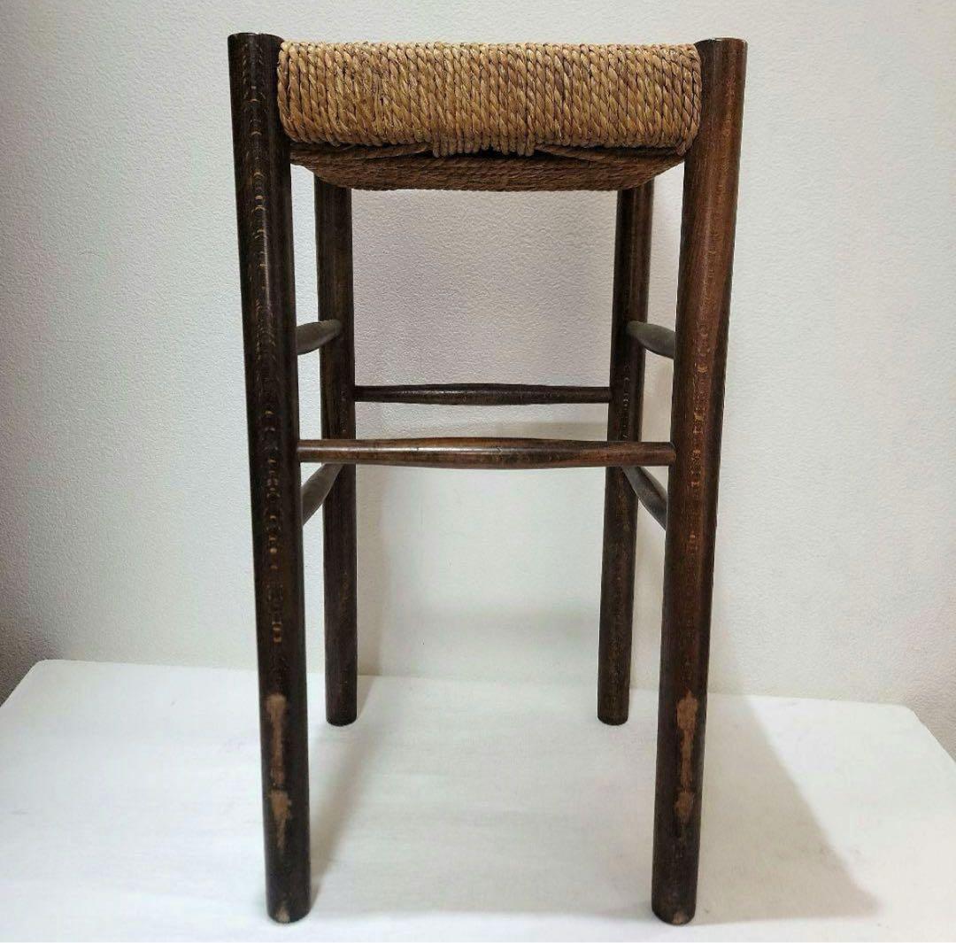 【大サイズ】飛騨産業 縄張りチェアー ビンテージ ラッシュ編み 北欧