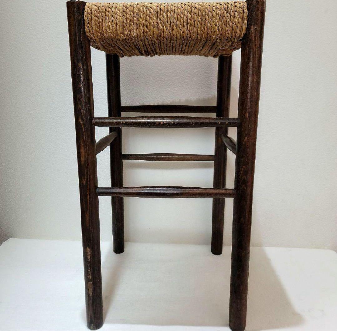 【大サイズ】飛騨産業 縄張りチェアー ビンテージ ラッシュ編み 北欧