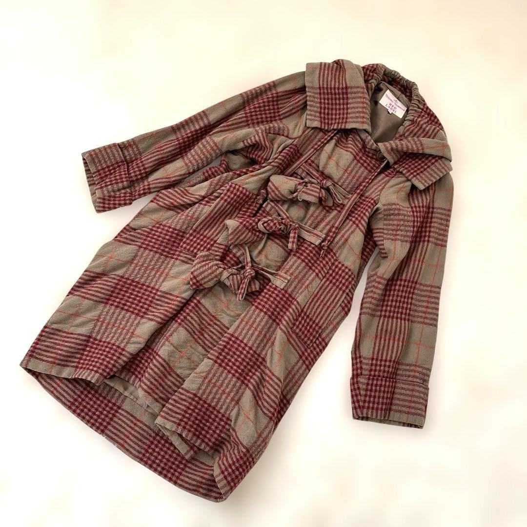 Vivienne Westwood RED LABELコート　赤　チェック