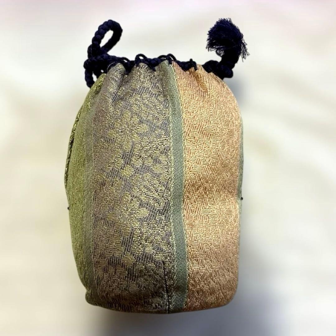 茶道具✨信楽茶陶窯元　壺中窯【保庭楽入】＆仕覆袋セット　肩衝茶入