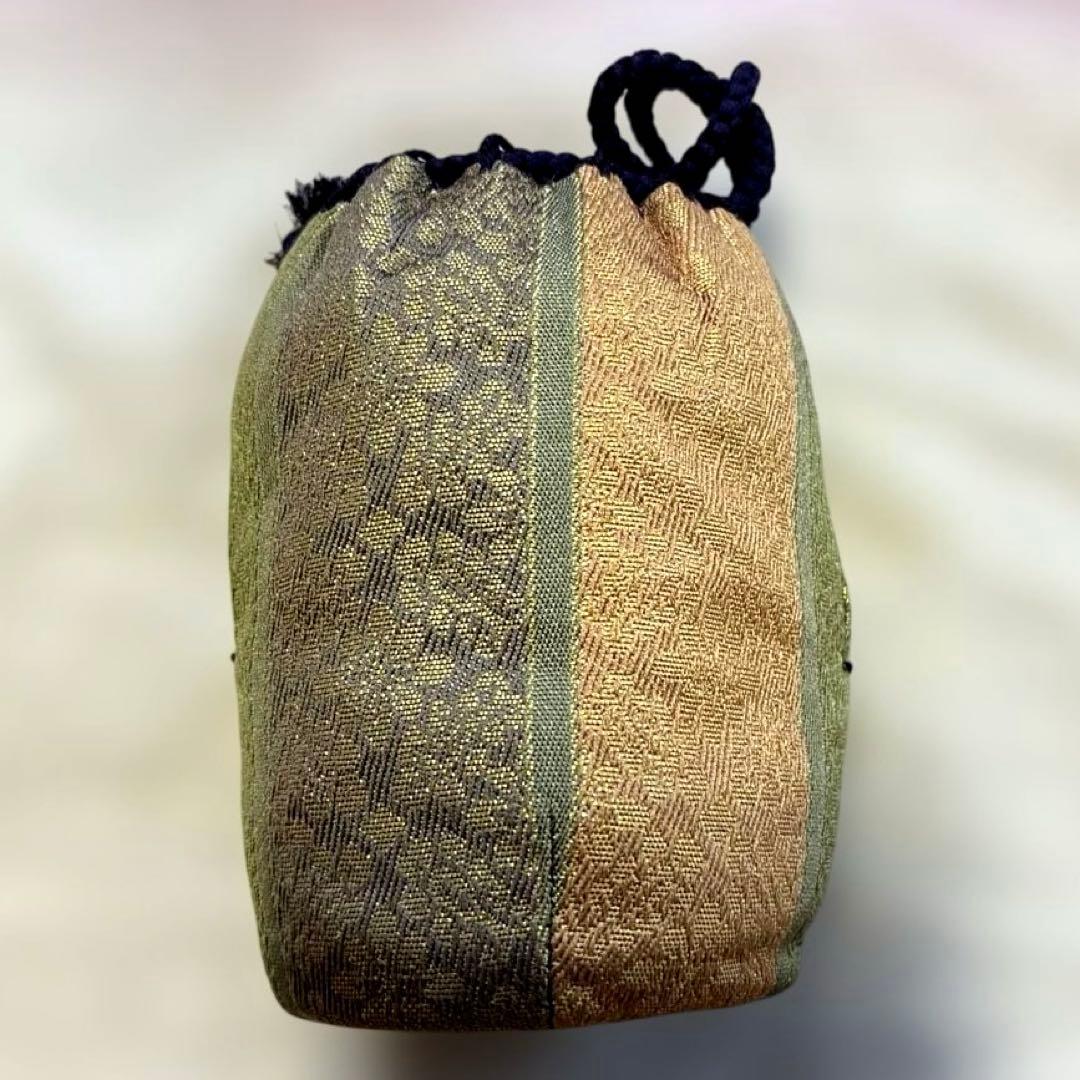 茶道具✨信楽茶陶窯元　壺中窯【保庭楽入】＆仕覆袋セット　肩衝茶入